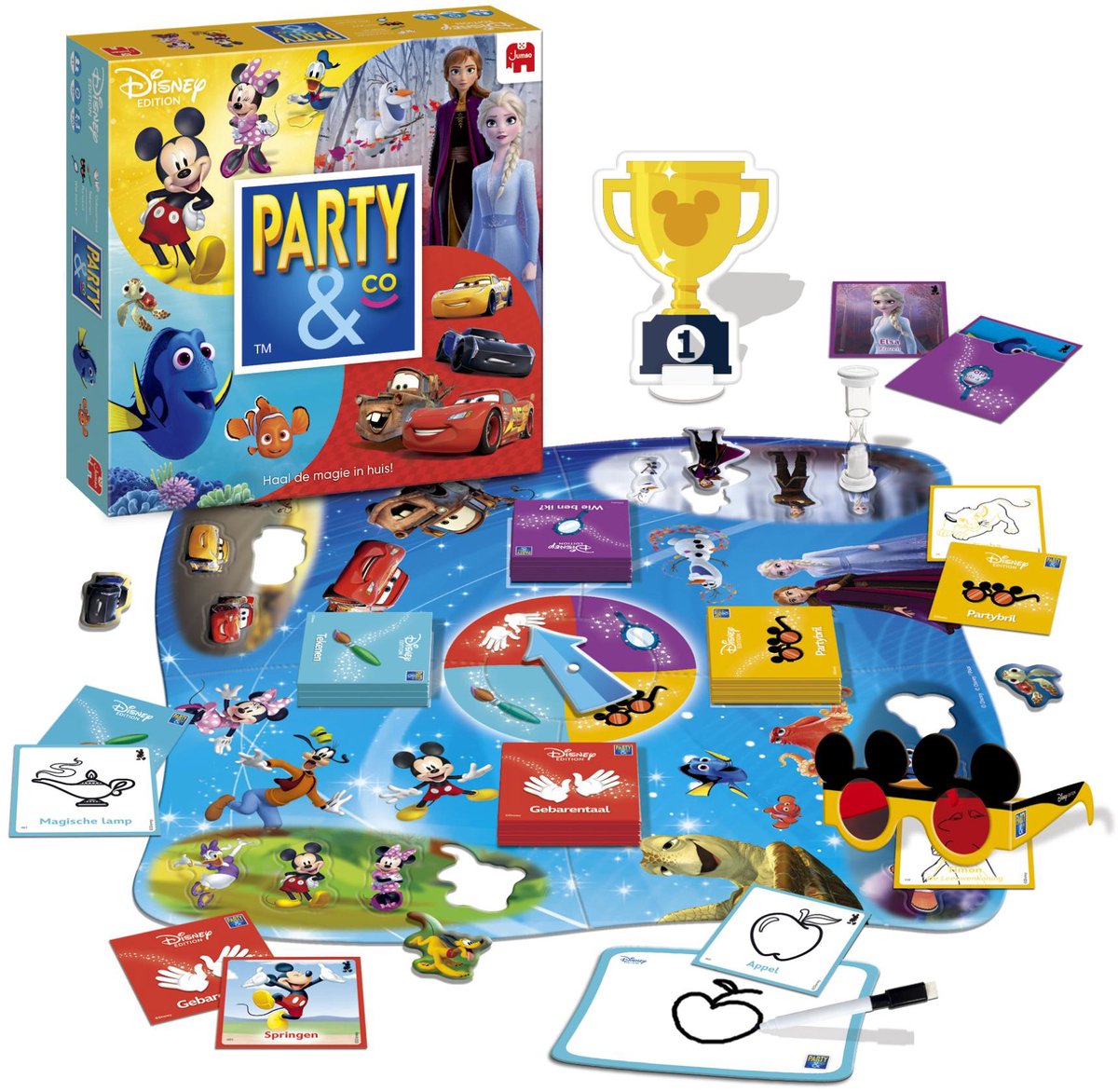 Jumbo - Party & Co - Disney - Bordspel kinderen vanaf 4 jaar — afbeelding 6