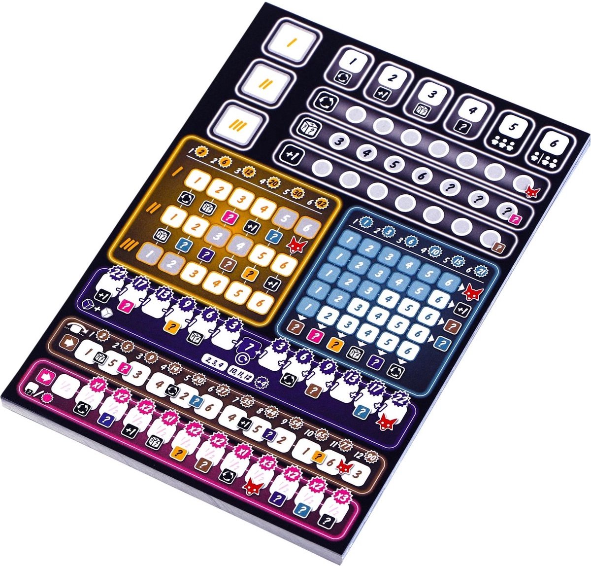 999 Games - Scoreblokken - Clever tot de 3e macht - twee stuks - Dobbelspel — afbeelding 4