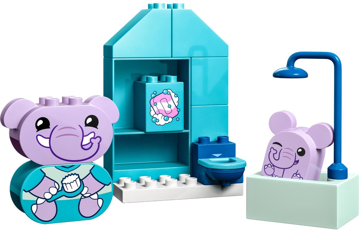 Bol.com LEGO DUPLO Mijn eerste dagelijkse gewoontes in bad - 10413 aanbieding