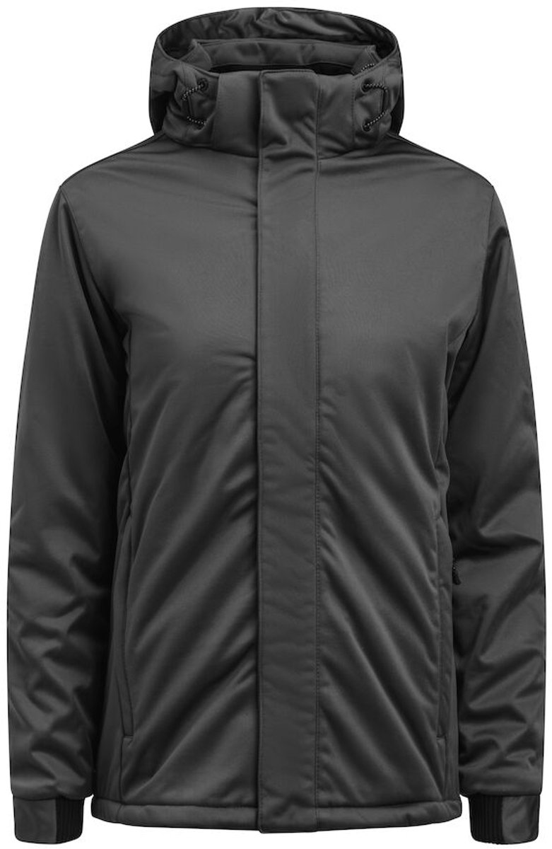 Jobman 1041 Women’s Winter Jacket Softshell 65104178 Donkergrijs