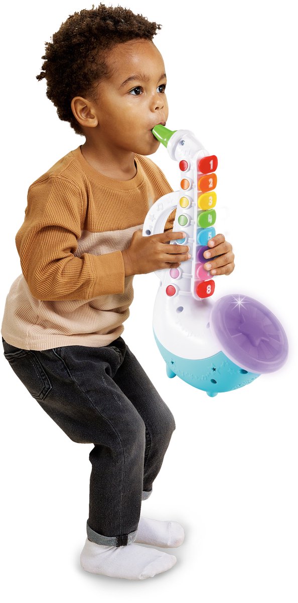 VTech Lichtjespret Saxofoon - Interactief Speelgoed - Inclusief 9 Speelstanden - Speelgoed vanaf 2 jaar van Merkloos — afbeelding 5