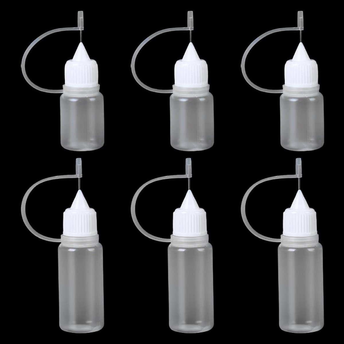 Ronte - Lijm Applicators Set van 6 voor Handwerk en Modelbouw