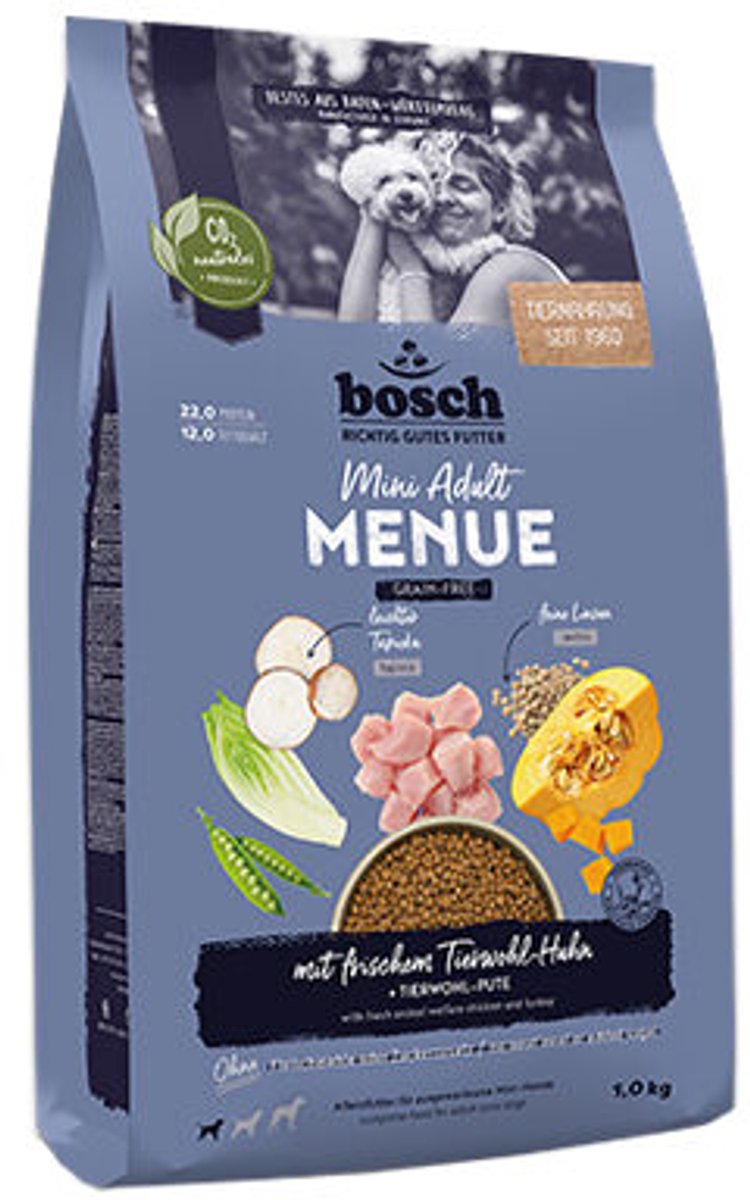 Bosch Bosch HPC Menue Mini Adult Hondenvoer - Kip - 2,4 kg