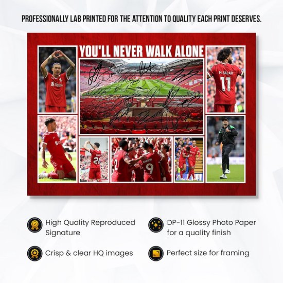 Liverpool FC Ball handtekeningen GB - maat 5