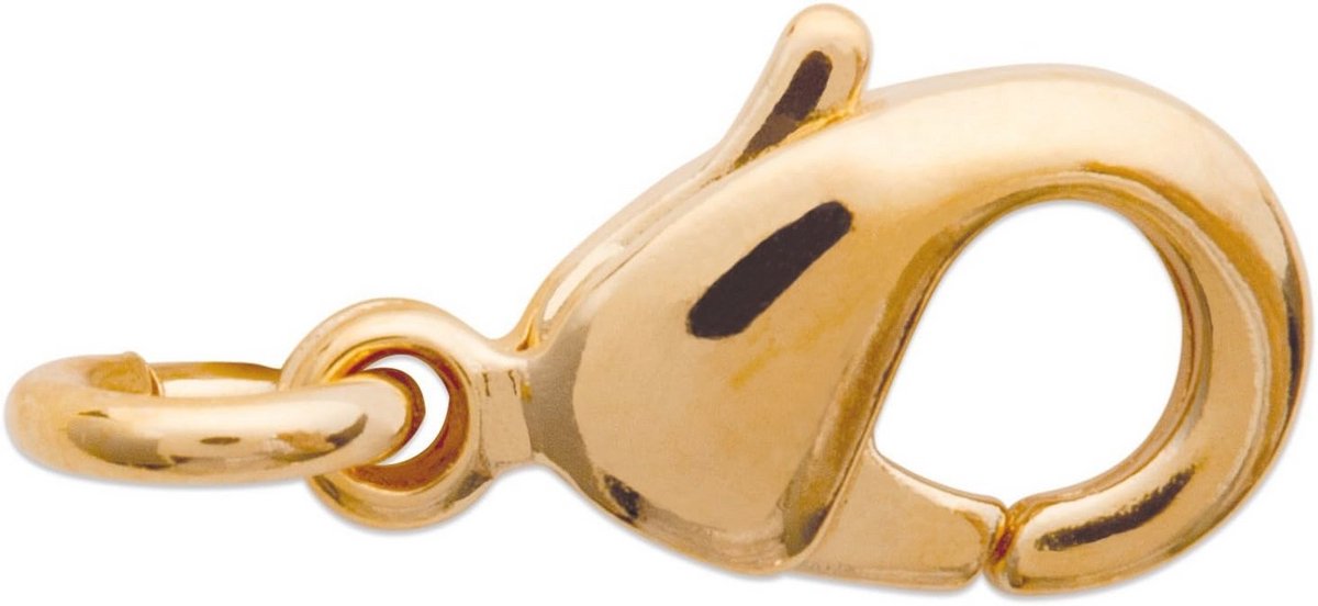 Gouden Karabijnsluiting 4 mm - Sluiting voor Sieraden