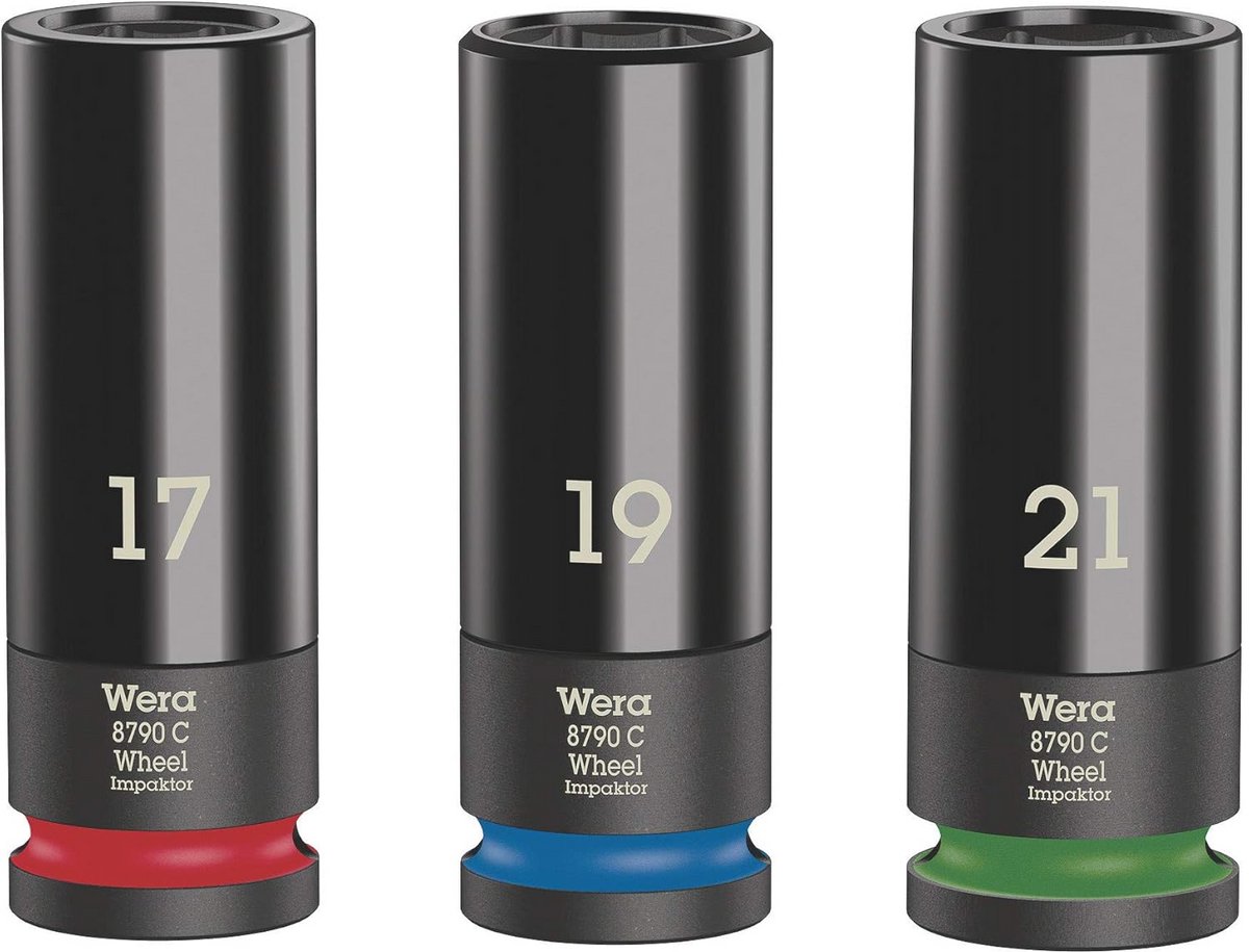 Dopsleutelinzetset 1/2 inch - 3-delig