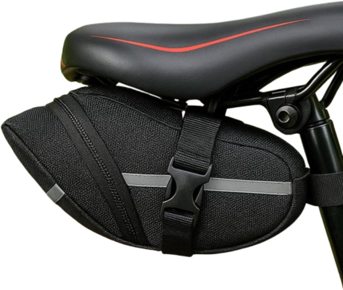 ZRSS® Zadeltas Racefiets & Mountainbike - Fiets Tas Universeel - Waterdicht - Met Reflectie