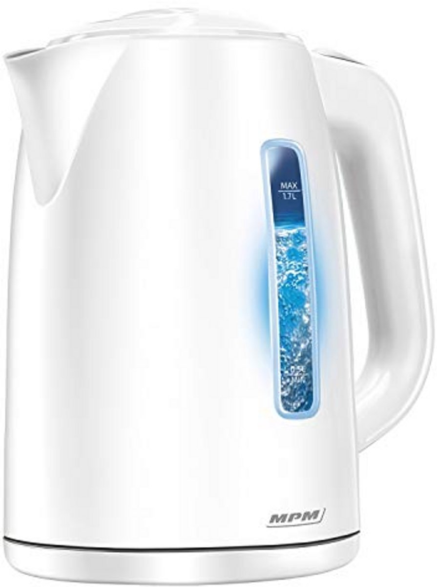 Draadloze Elektrische Waterkoker 1,7L met Kalkfilter en 360° Base - 2200W