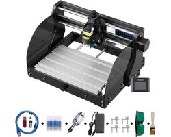 VEVOR Lasergraveur CNC3018 Pro Max Graveermachine 3as 10k Omw/Min Grbl-Bediening