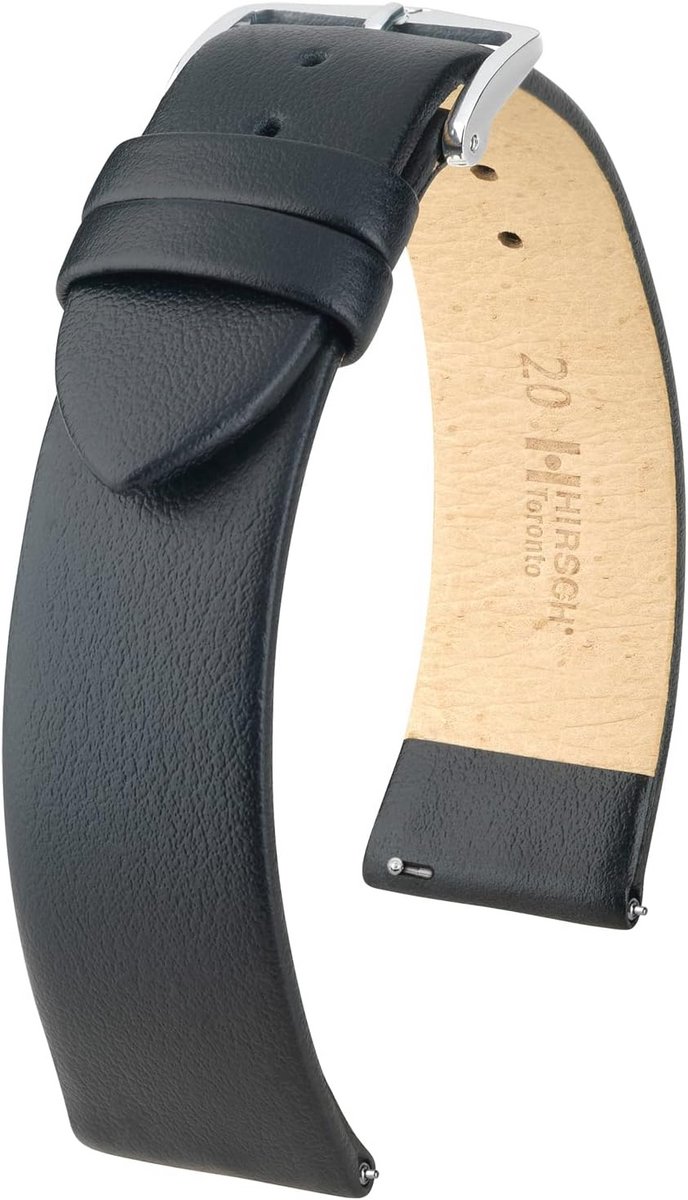 Elegante Horlogeband van Italiaans Leer voor Dames en Heren - Met Snelsluiting en Gereedschap