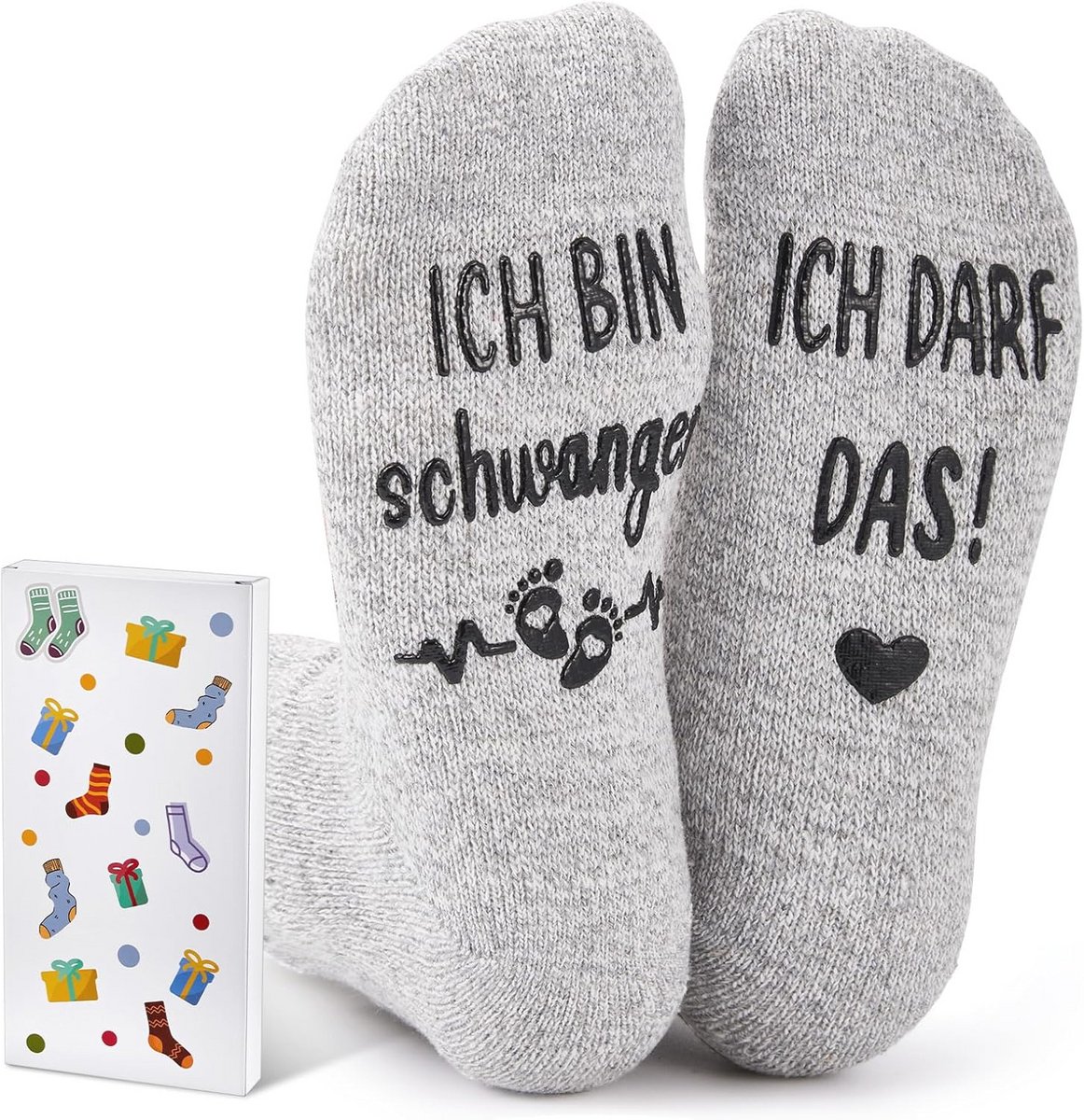 Grappige Zwangerschapssokken voor aanstaande Moeders - Perfect Cadeau voor Zwangere Vrouwen