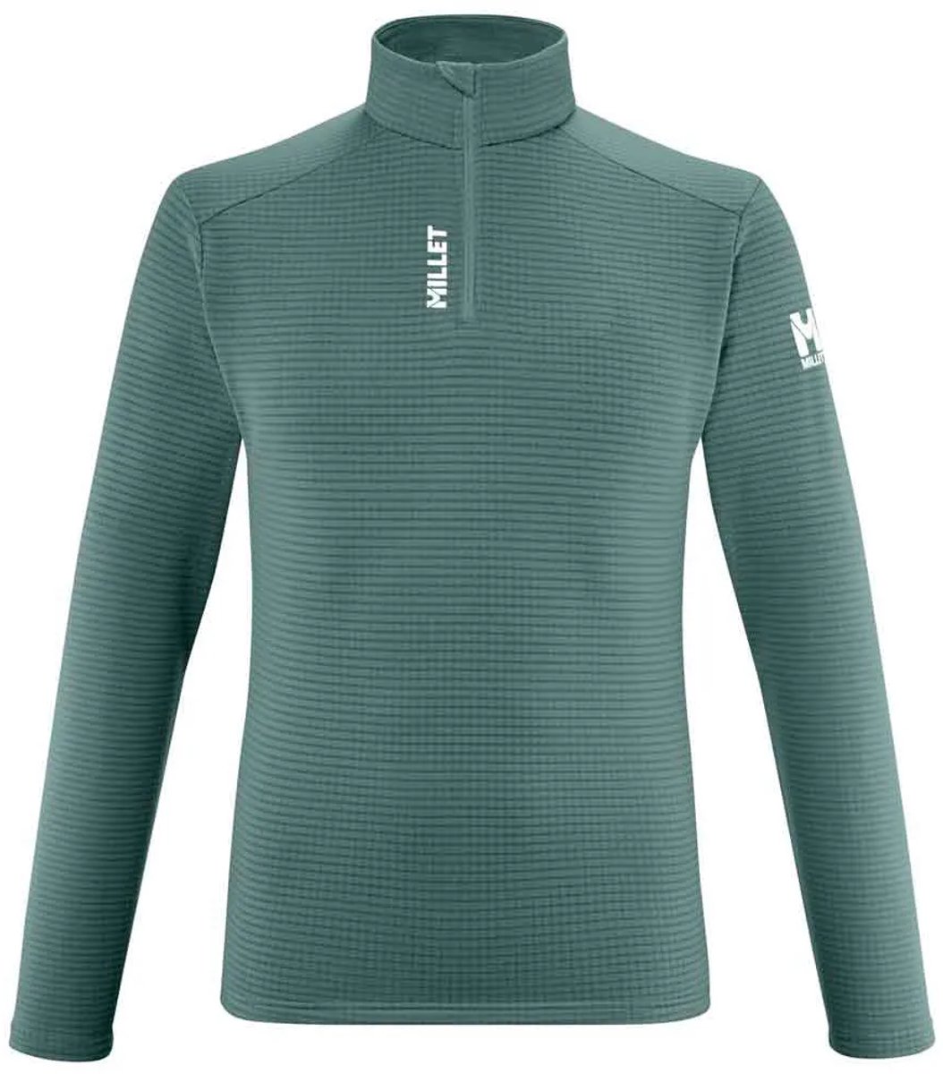 Millet Intense Fleece Met Halve Rits Groen XS Man