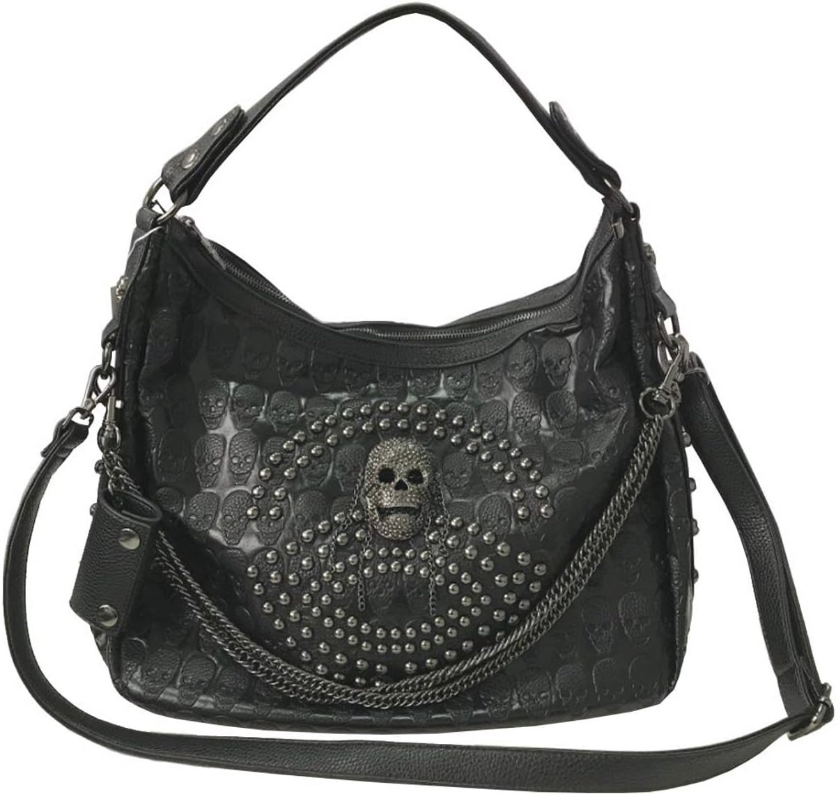 Gothic Schedel Handtas Grote Capaciteit