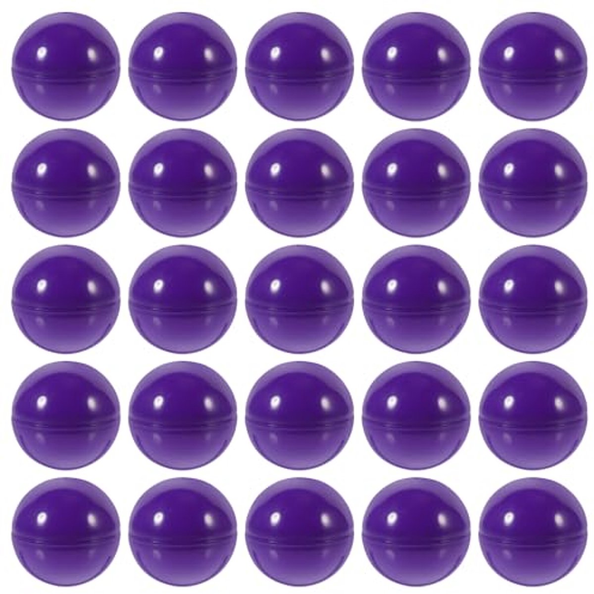 50pcs Lottery Balls, Empty Plastic Balls, Bingo Balls, Lottery Balls, Automatic Dispenser and Empty Round Capsules, Pong Balls