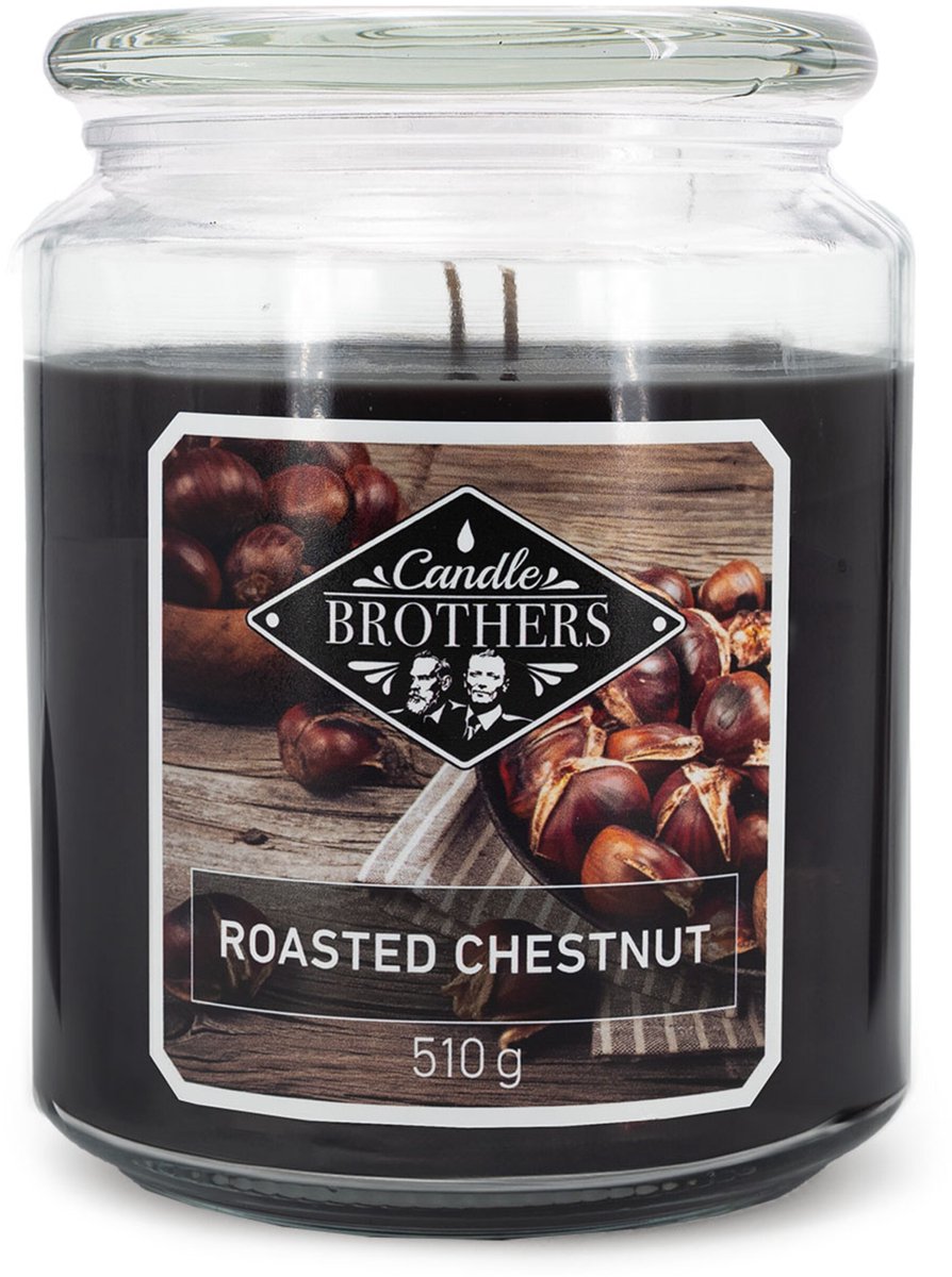 Candle-Brothers Geurkaars - geroosterde kastanje