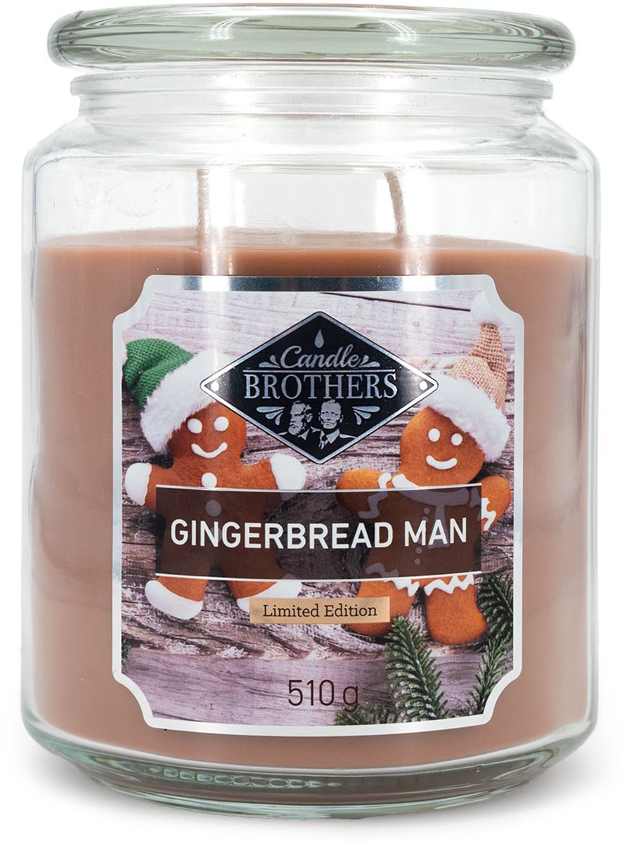 Candle-Brothers Geurkaarsen - peperkoekman - was