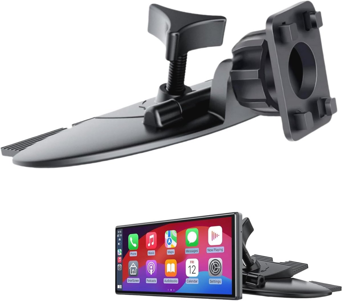 CD Slot Bal Adapter GPS Mount voor Draagbare Monitor Houder voor Mobiele Telefoon