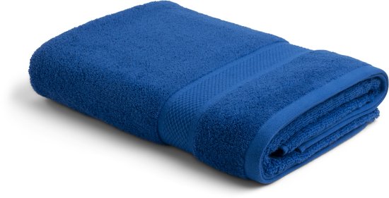 Handdoeken DoubleDry XL 70 x 140 cm - Lot de 6 - Qualité Hotel 500 g/ m2 - 6 x Blauw Classique