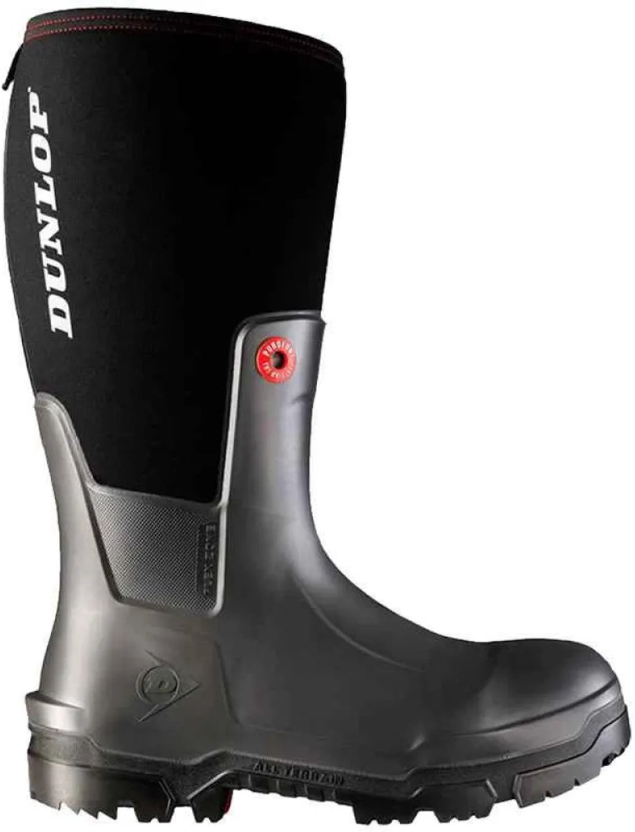 Dunlop Footwear Pioneer Regenlaarzen Zwart EU 38 Man