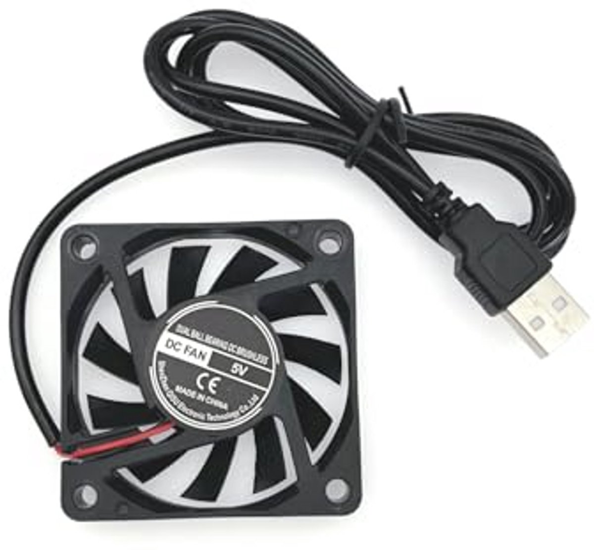 Kleine Stille 60mm Koelventilator met USB - 5V DC Borstelloze Ventilator voor 3D-printer