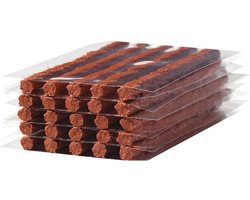 Reparatiestrips voor tubeless banden - 15 stuks, 6 x 100 mm - Voor auto, motorfiets, fiets en kruiwagen