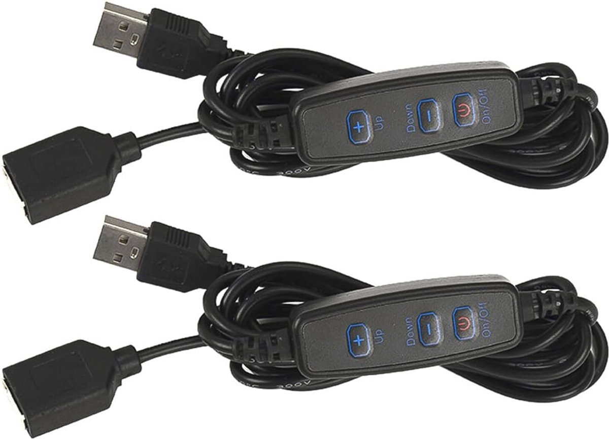 Dimmer Switch voor USB Lichtstrip - 10 Posities - 2m