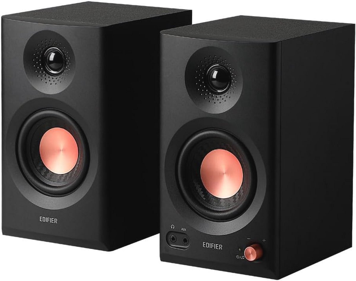 Compacte 2.0 Studio Speakers met Hi-Res Audio en Bluetooth V5.4
