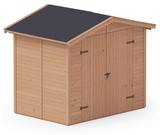 Alpholz Orkus-44 Tuinhuis van massief hout, met 44 mm wanddikte
