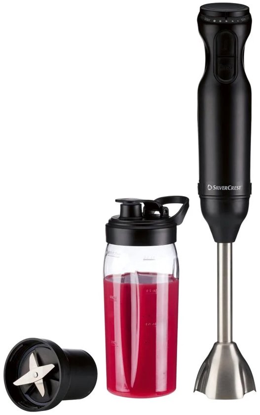 SILVERCREST Staafmixer met smoothiemaker - 600W - Inl blender - To go