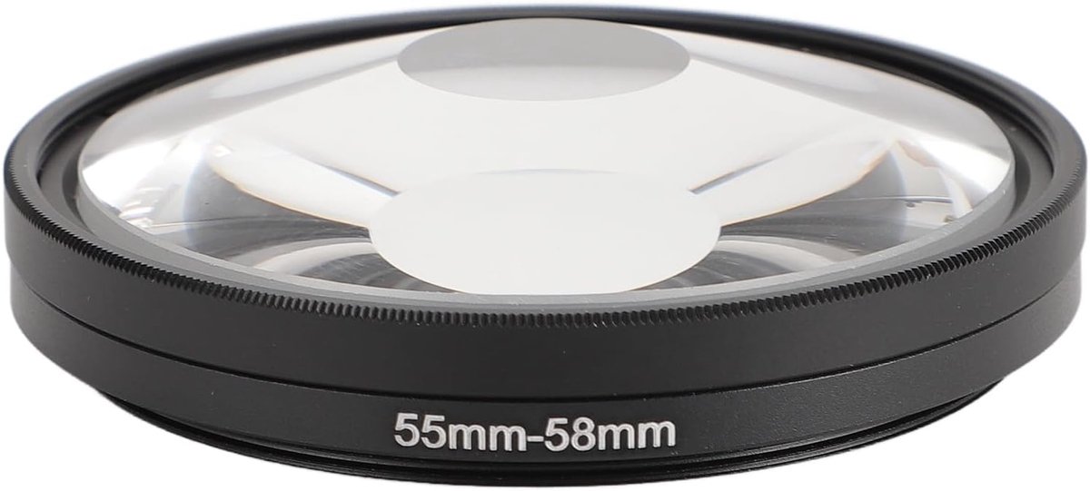 55mm Prism Lens Tunnel Vision - Warped Swirl Prism Twist - Blur Effect Filter voor Fotografie