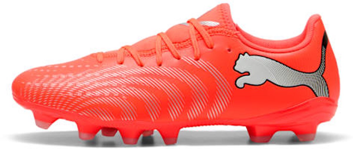 Puma Future 9 Play Fg/ag Voetbalschoenen Rood,Oranje EU 39