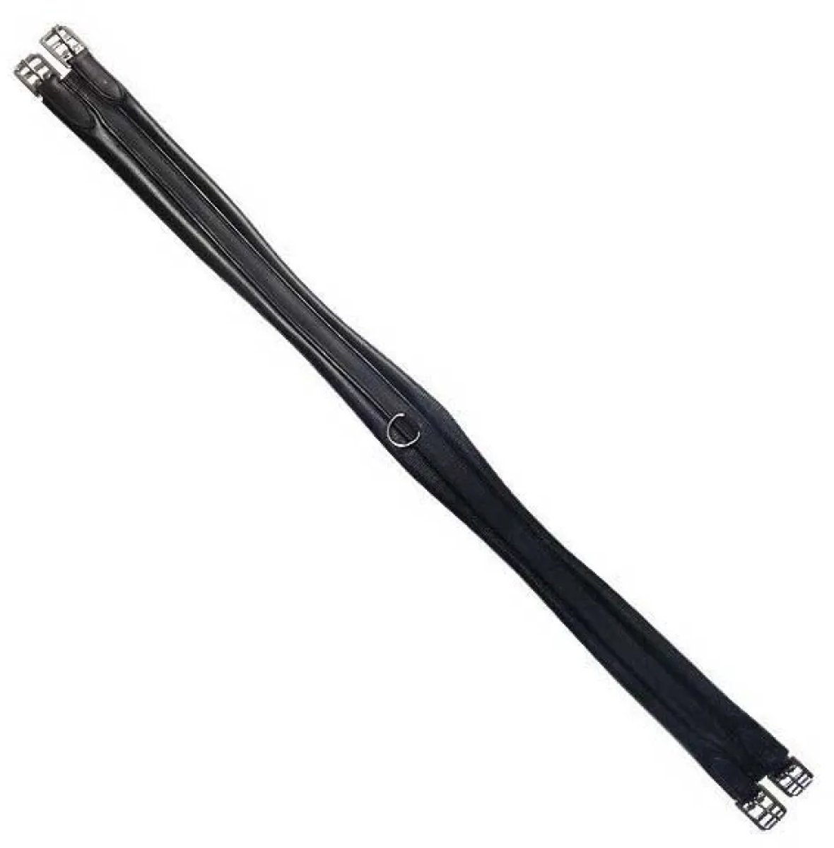 Marjoman Distribucion Molded Leatherout Elastic¢er Picket Paardensingel Zwart 120 cm