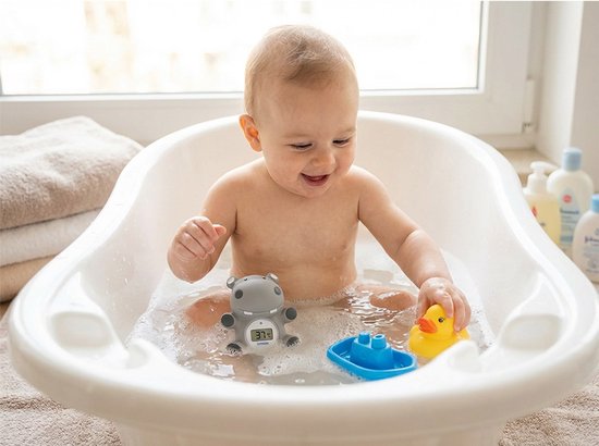 LUVION® bad/kamerthermometer Nijlpaard - Thermometer van Luvion — afbeelding 5