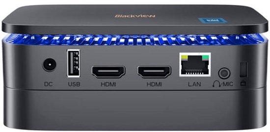 Blackview MP60 Mini PC - 16GB RAM - 512GB SSD - Windows 11 - 4K HD