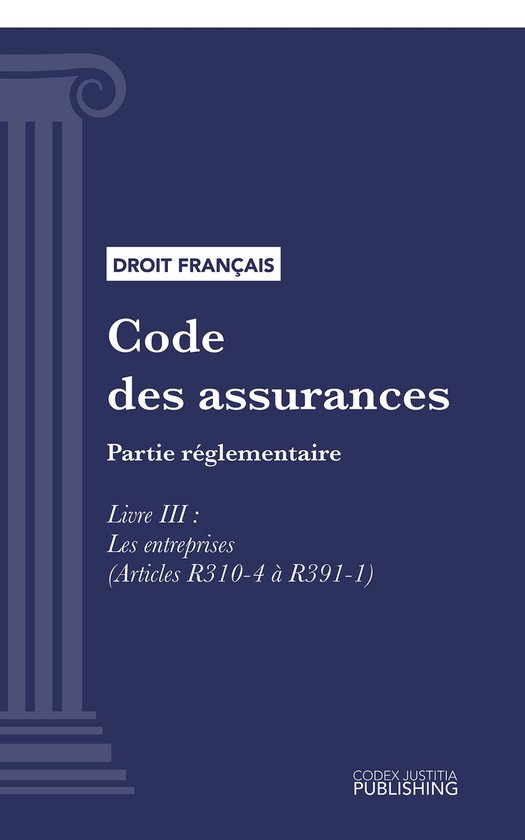 Code des assurances - cover