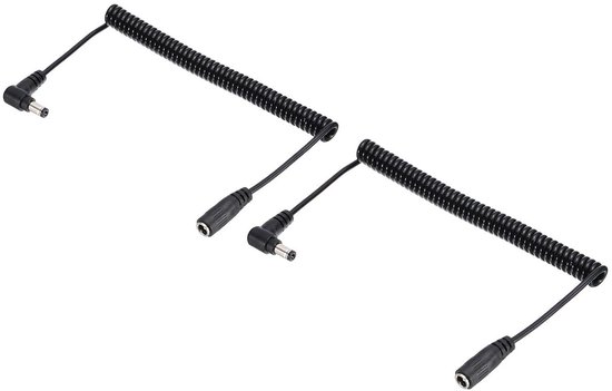 CLDIY 5,5 x 2,1 mm 2 pins DC Power Jack bus paneelmontage aansluitbus 20 stuks
