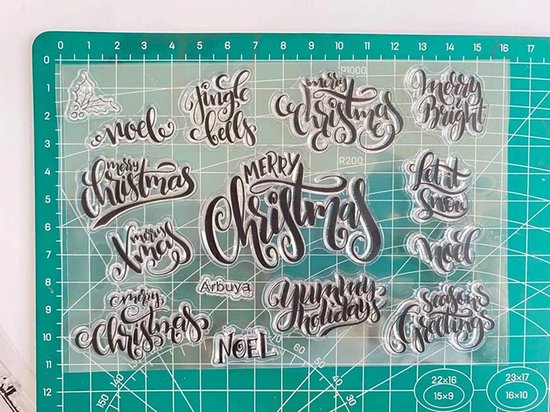 Clear Stempels voor Kaarten Maken, 11x15.5cm Antieke Tekst Transparante Siliconen Stempels voor Leveringen Embossing Papier Card Album Decor Craft