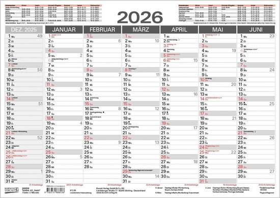 Afdrukbare kalender 2026 2026 planner verticale kalender staand LUXE maandkalender A4 Letter-formaat zondag en maandag Start 2026 kalender pdf - België