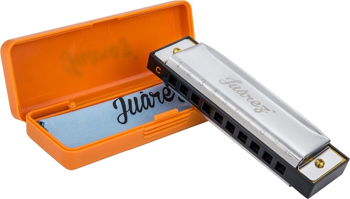 Diatonische Mondharmonica in C-toonaard 10 Gaten 20 Tonen voor Beginners