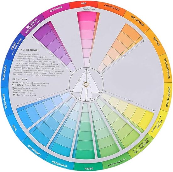 kleurenwiel-tattoo-paint-artist-kleurenmengkaart-voor-make-up-mengbord