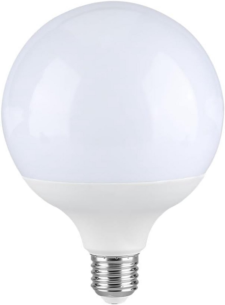Krachtige LED Gloeilamp Globevorm E27 18W (2000 Lumen) Koud Wit Licht