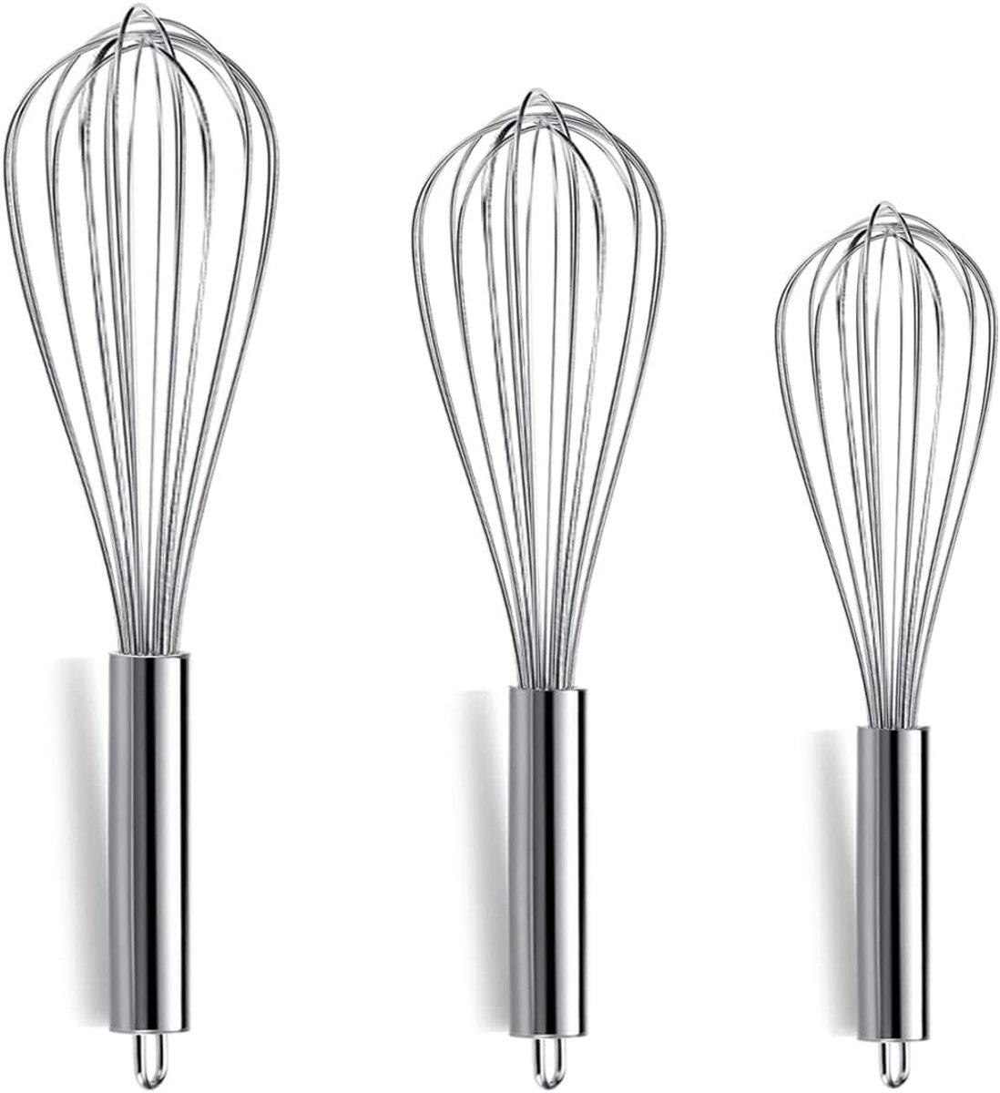 Draadgarde Set van 3 RVS Gardes 20,5cm, 25,5cm, 30,5cm