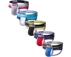 Heren Jockstraps Athletic Supporters 5-Pack Ultra Zacht Sportondergoed