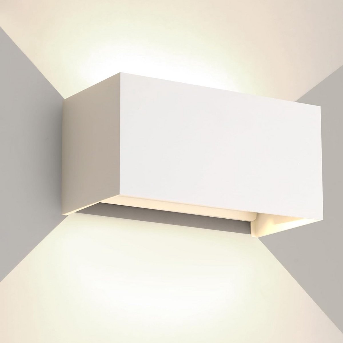 FUPE 25 W led-wandlamp voor binnen en buiten, IP65 waterdicht, aluminium buitenlamp, buite