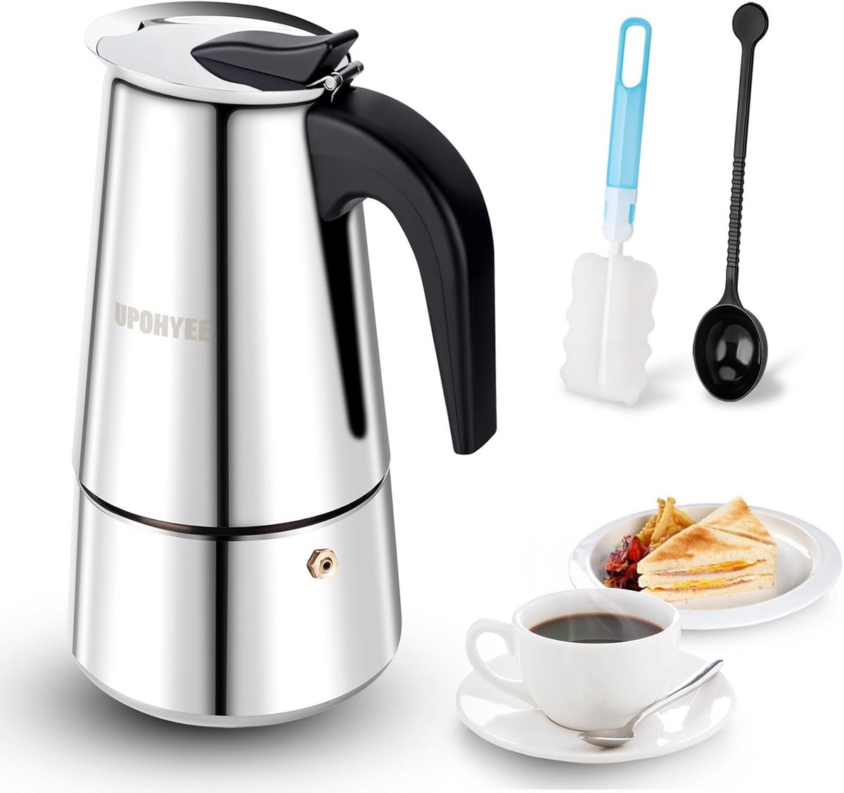 Moka Express Koffiezetapparaat voor Italiaanse Espresso - 600 ml