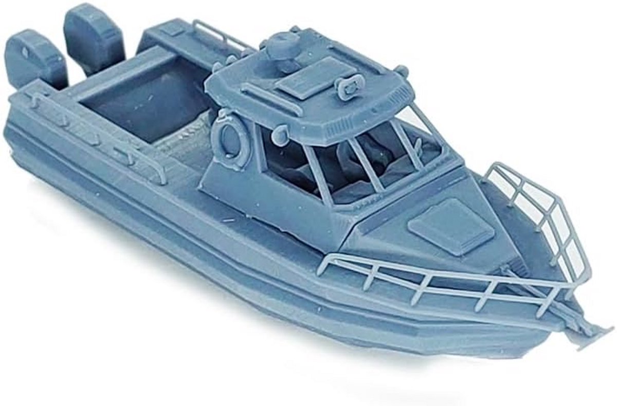 Spoorweg Landschap Kustwacht Patrouilleboot Modelbouw 1:64 S Schaal