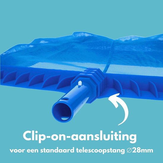 Schepnet Deluxe voor Zwembaden - Fijnmazig met Dieptewerking - Extra Stevig Kunststof Frame van AquaFinesse — afbeelding 2