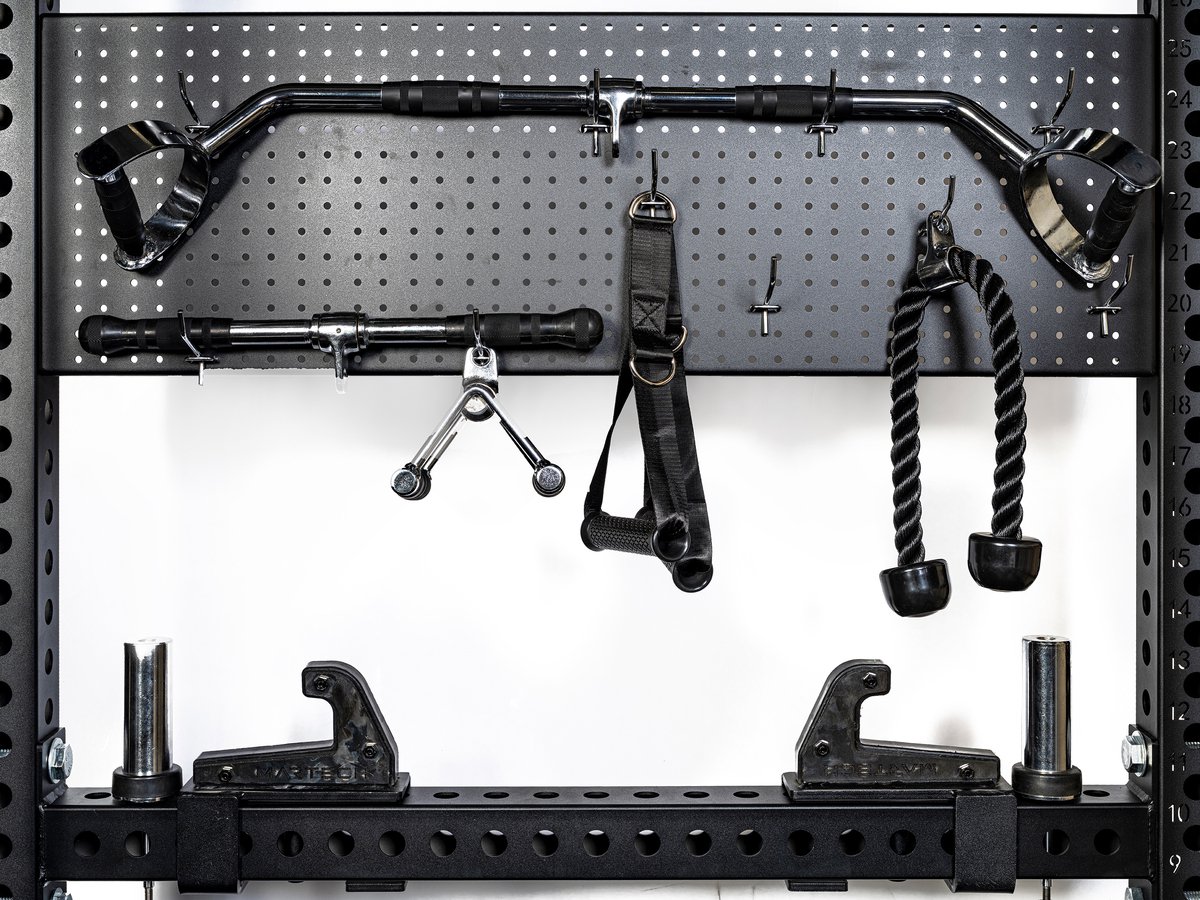 Martech M8 2IN1 Prime rack – Power Rack & Cable Station – Zonder Smith – 2×90 kg Gewichtsblokken – 2:1 Kabelratio – Professioneel thumbnail 3