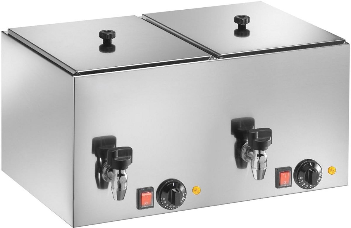 Professionele Warmhoudplaat voor Buffet en Catering - 200 Watt