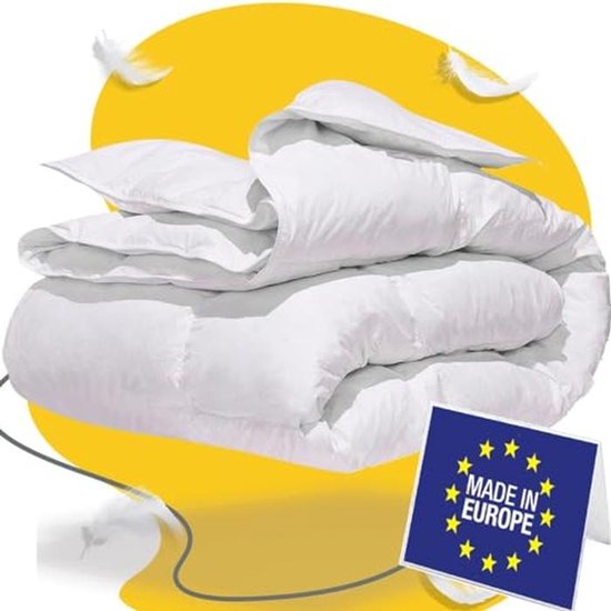 Luxe Donsdekbed voor Allergieën - Kingsize 240 x 220 cm, 4 Seizoenen, Oeko-Tex Gecertificeerd